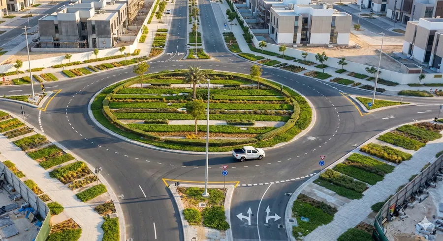 Urban public realm landscape